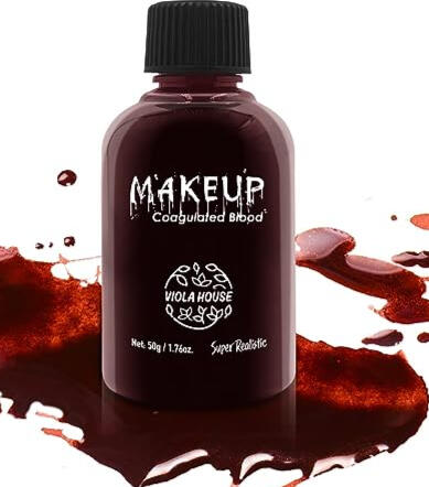 Maquillaje sangre falsa